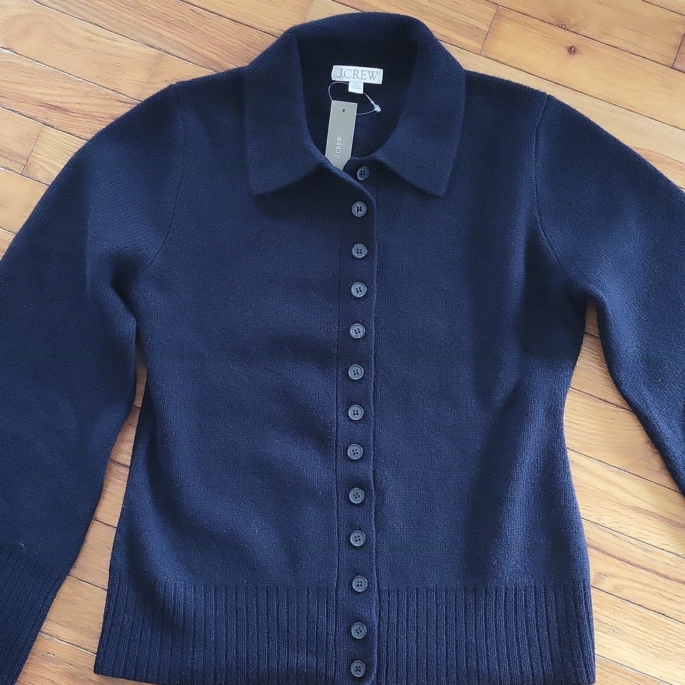 J. Crew Milano-stitch cardigan - Picture 4 of 7